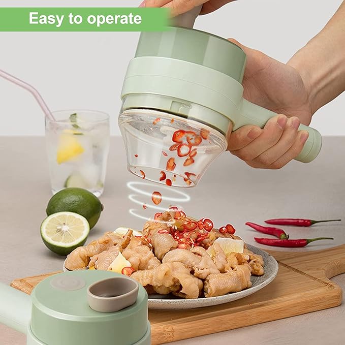 Mini USB Chopper – For Garlic, Onion & Veggies