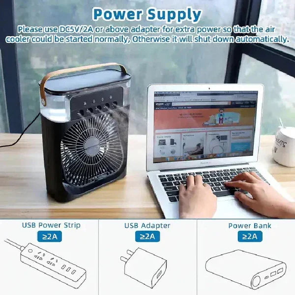Tijarat™ Mini Air Coolerهيكساليفينغ™ ميني مكيف الهواء المحمول