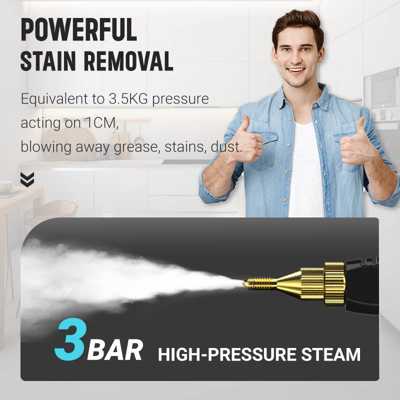 Handheld High Temperature Pressurized Steam Cleaner
