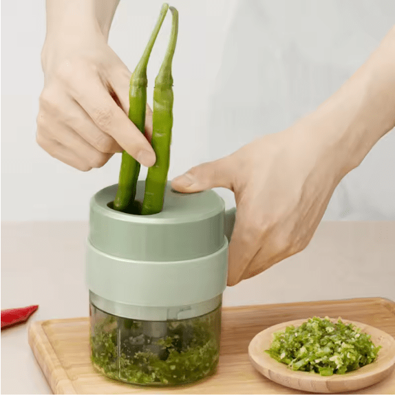 Mini USB Chopper – For Garlic, Onion & Veggies